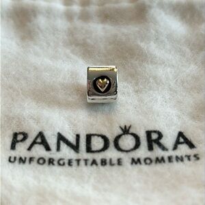 ❤️ Pandora Heart of Gold 790305